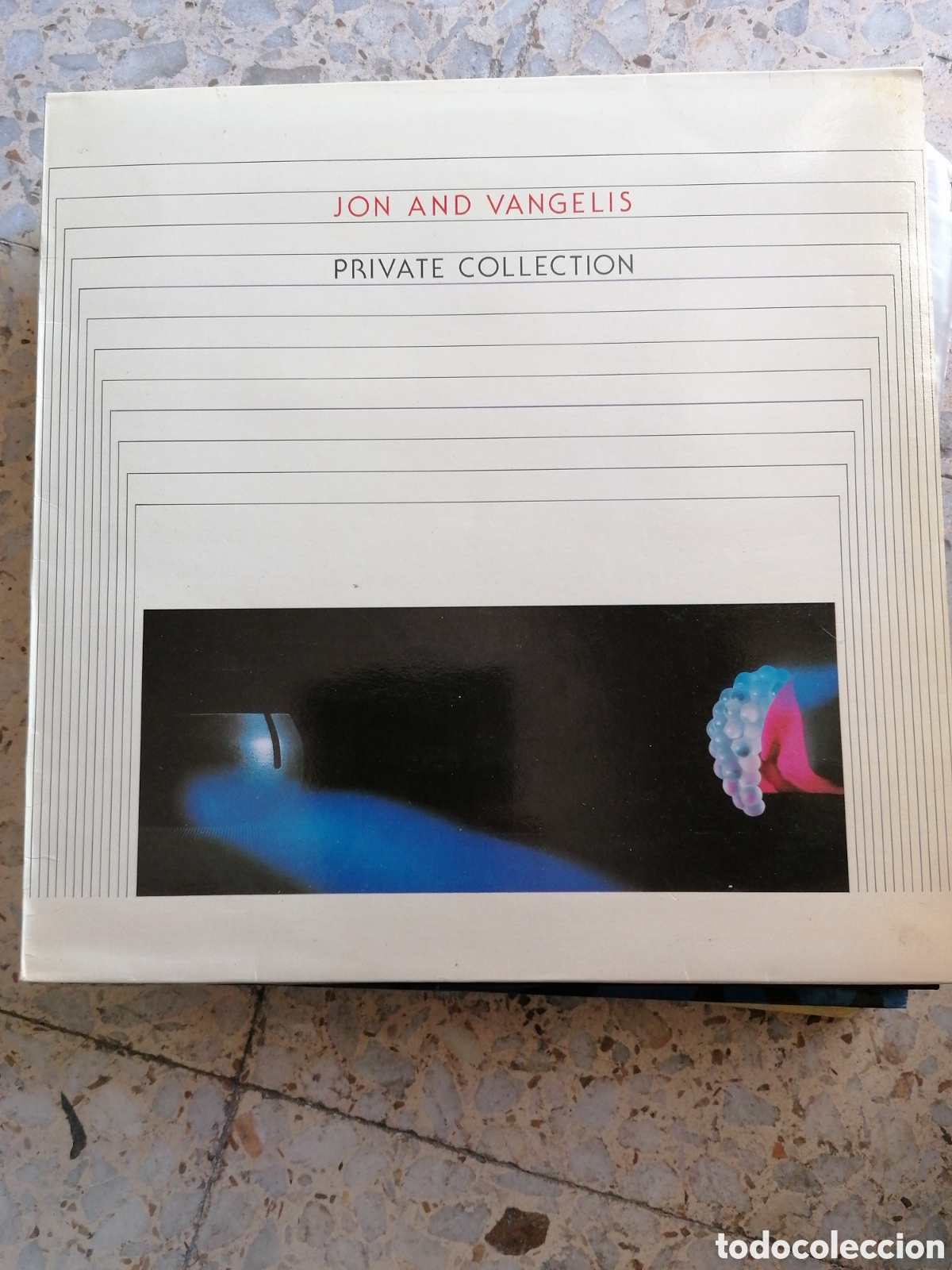 Discos de vinilo: LP JON AND VANGELIS PRIVATE COLLECTION 1983 SPAIN INSERT