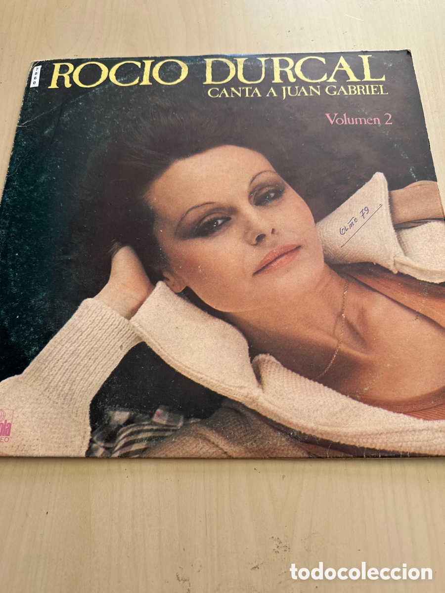Discos de vinilo: VIN7860 rocio D&uacute;rcal canta a Juan Gabriel volumen 2 VINILO SEGUNDA MANO