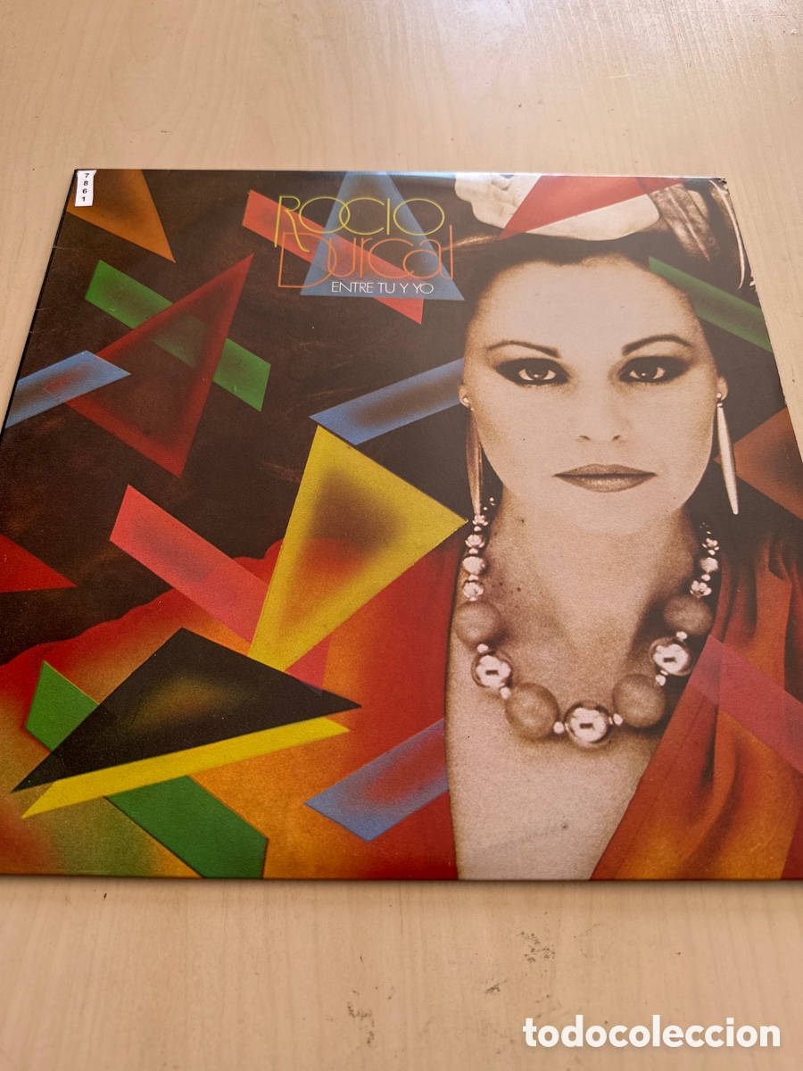 Discos de vinilo: VIN7861 rocio D&uacute;rcal entre t&uacute; y yo VINILO SEGUNDA MANO