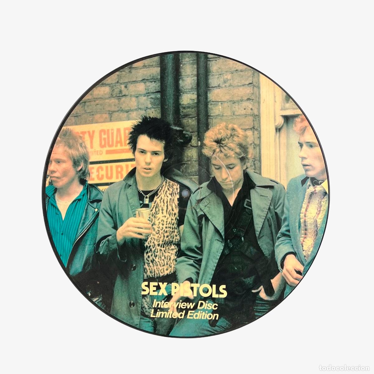 Discos de vinilo: PICTURE DISC LP. Sex Pistols. Interview Picture Disc (VG+/GEN)