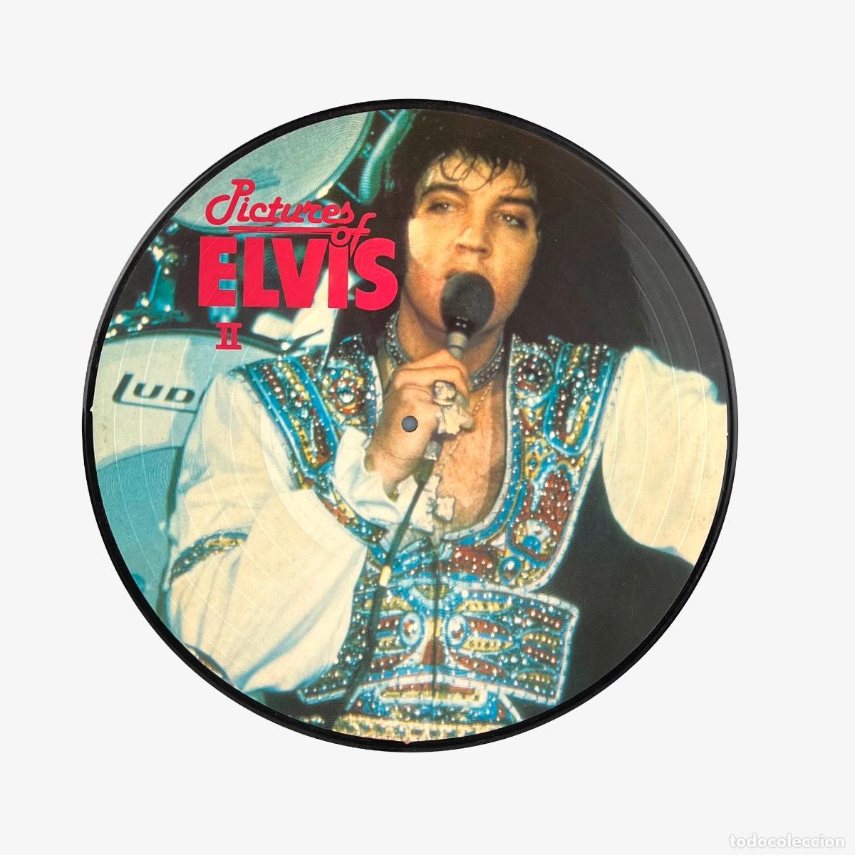 Discos de vinilo: PICTURE DISC LP. Elvis Presley. Pictures of Elvis II (VG+/GEN)