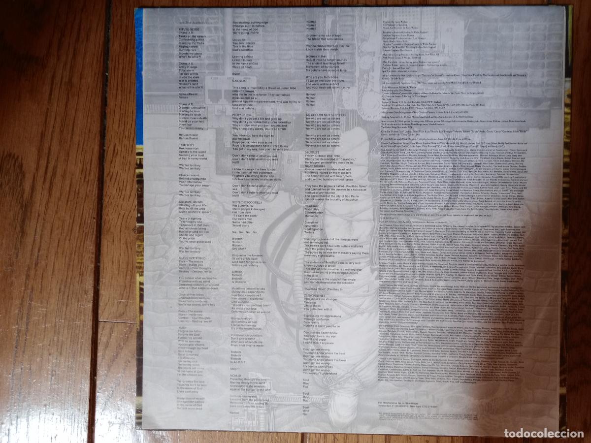 Discos de vinilo: Sepultura - Chaos A.D. - Foto 4