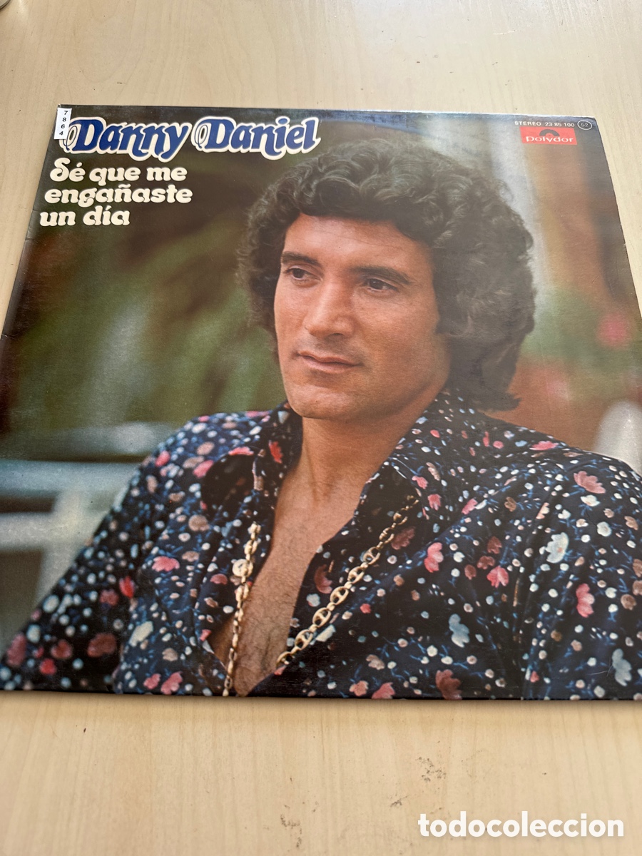 Discos de vinilo: VIN7864 Danny daniel s&eacute; que me enga&ntilde;aste un d&iacute;a VINILO SEGUNDA MANO