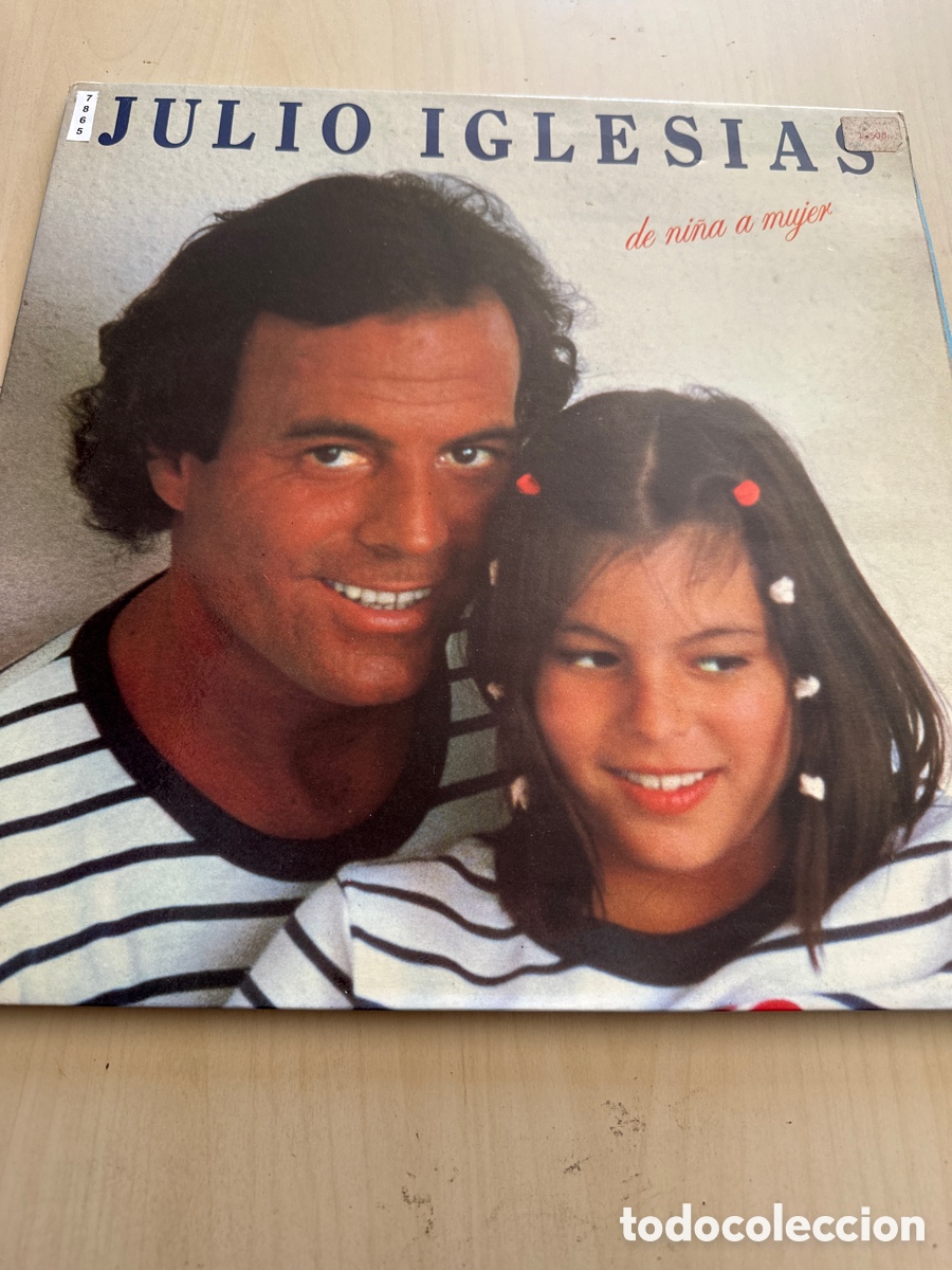 Discos de vinilo: VIN7865 julio iglesias de ni&ntilde;a a mujer VINILO SEGUNDA MANO