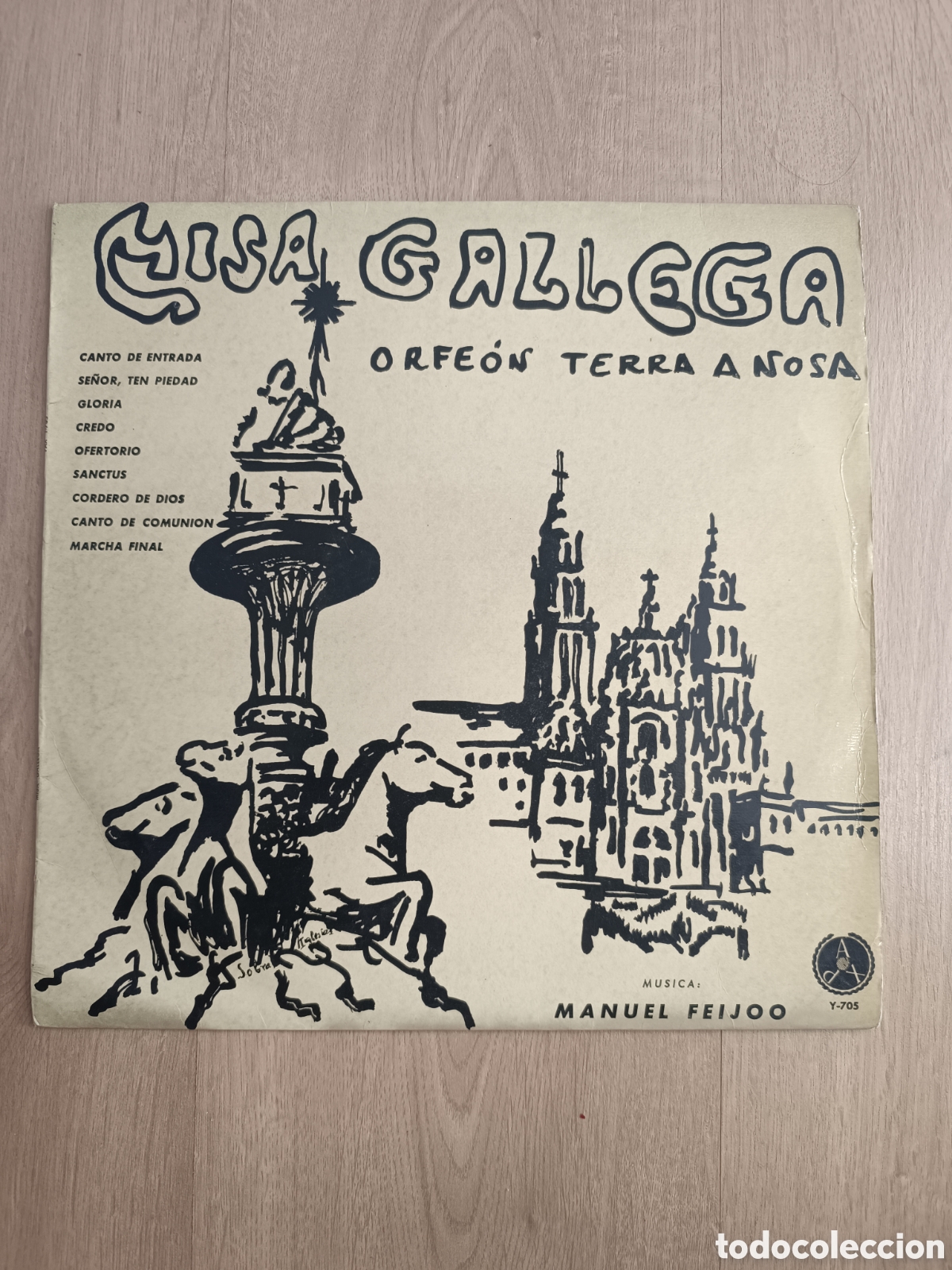 Vinyl records: Vinilo &rdquo;Misa gallega&rdquo; Orfe&oacute;n Terra Nosa