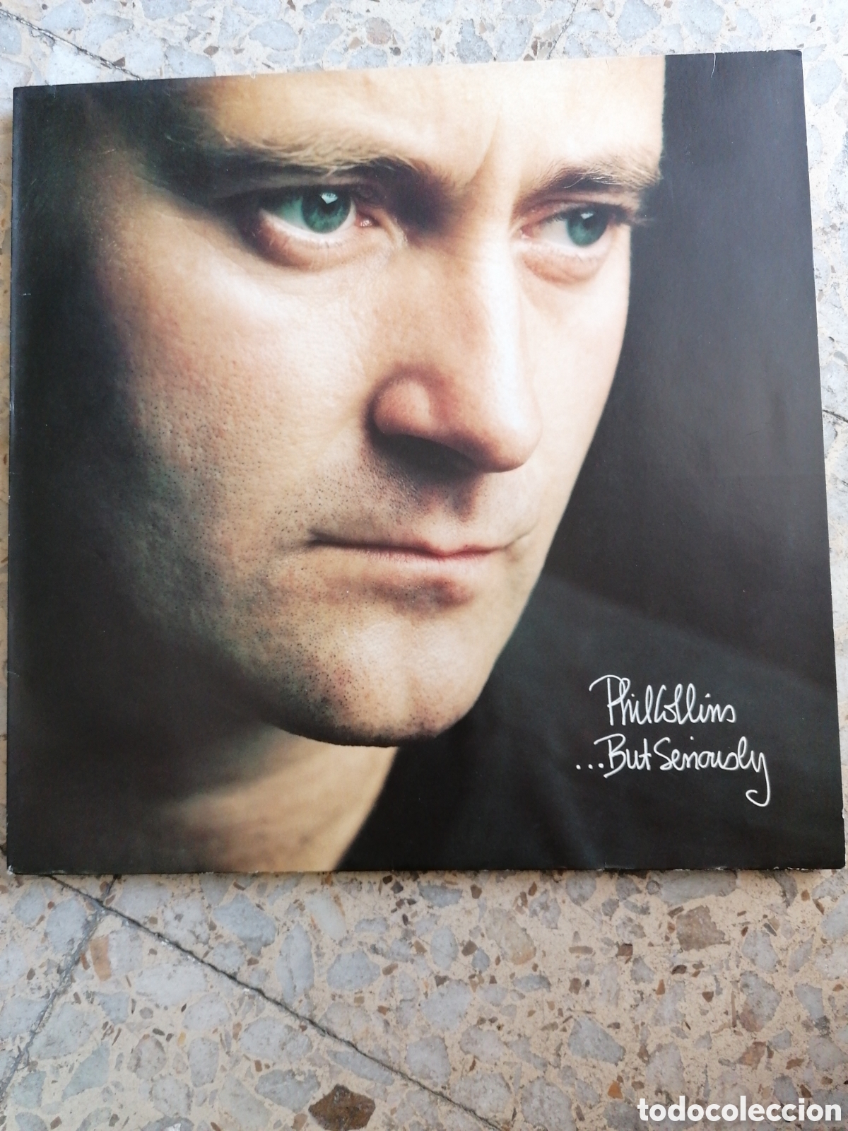 Discos de vinilo: LP PHIL COLLINS BUT SERIOUSLY 1989 GERMANY INSERT