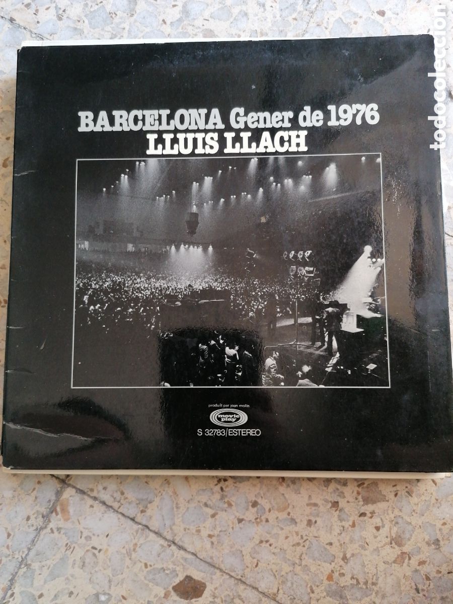 Discos de vinilo: LP LLUIS LLACH BARCELONA GENER DE 1976 PORTADA DOBLE
