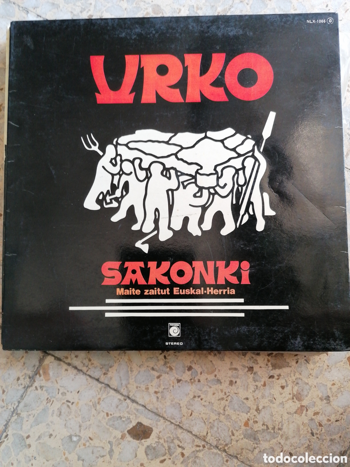 Discos de vinilo: LP URKO SAKONKI 1976 PORTADA DOBLE