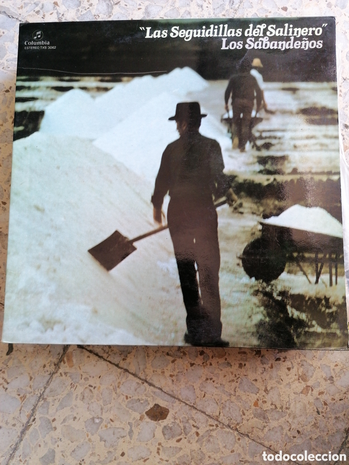 Discos de vinilo: LP LOS SABANDE&Ntilde;OS LAS SEGUIDILLAS DEL SALINERO 1977 PORTADA DOBLE