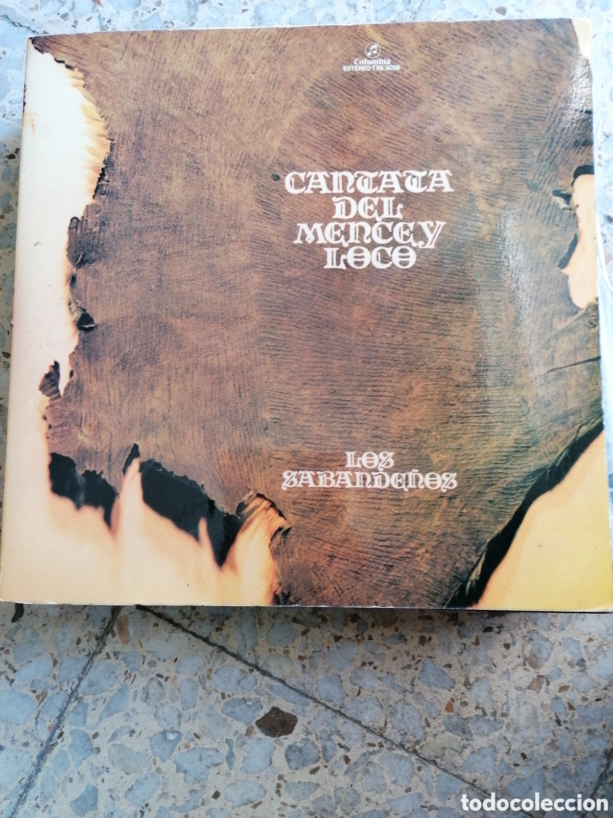 Discos de vinilo: LOS SABANDE&Ntilde;OS CANTATA DEL MENCEY LOCO 1977 PORTADA DOBLE