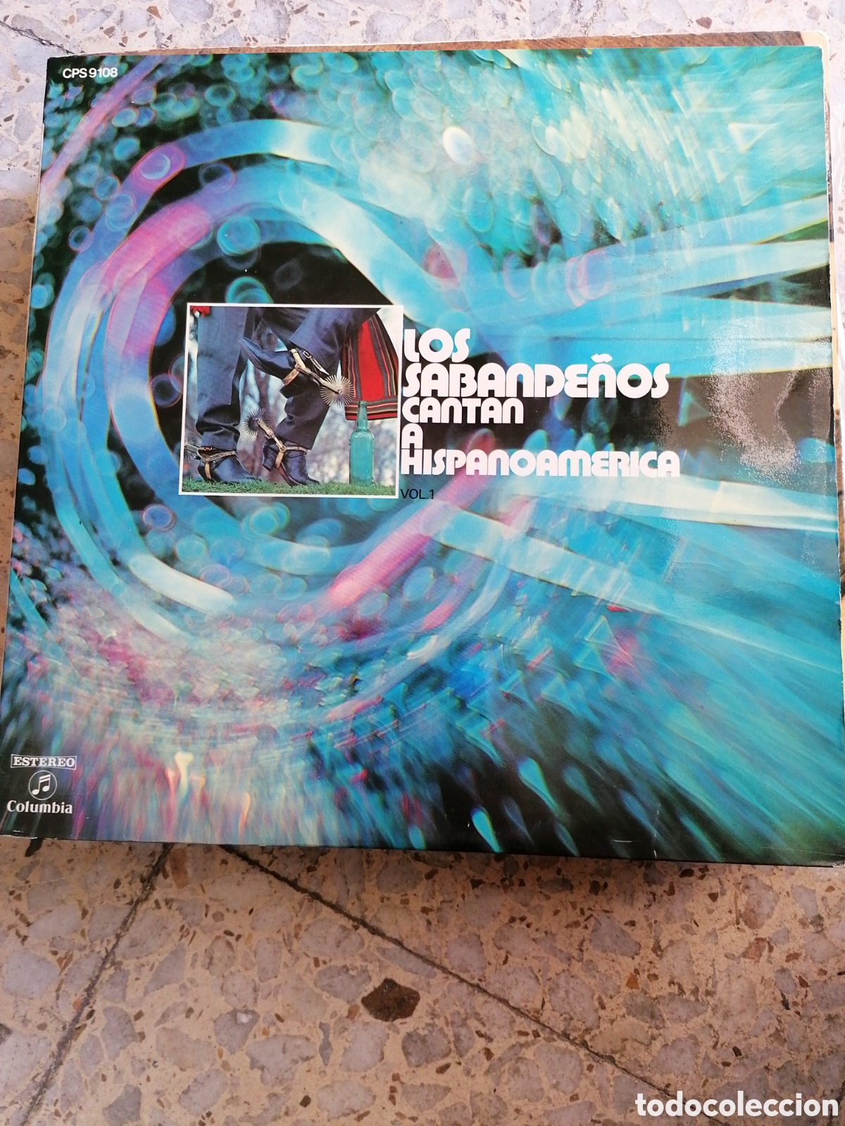 Discos de vinilo: LP LOS SABANDE&Ntilde;OS CANTAN A HISPANOAMERICA VOL 1 1971