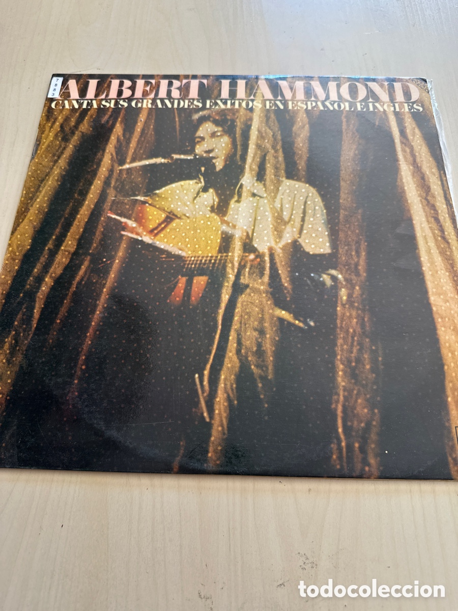 Discos de vinilo: VIN7883 Albert hammond canta sus grandes &eacute;xitos en espa&ntilde;ol e ingl&eacute;s VINILO SEGUNDA MANO