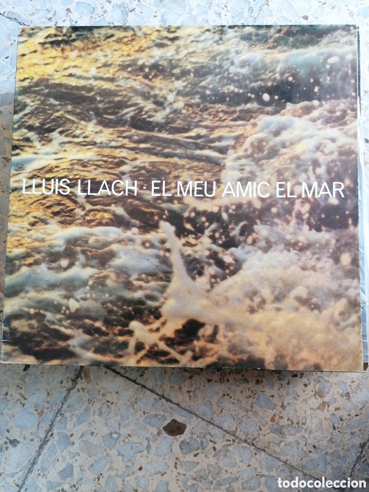 Discos de vinilo: LP LLUIS LLACH EL MEU AMIC EL MAR 1982 PORTADA DOBLE