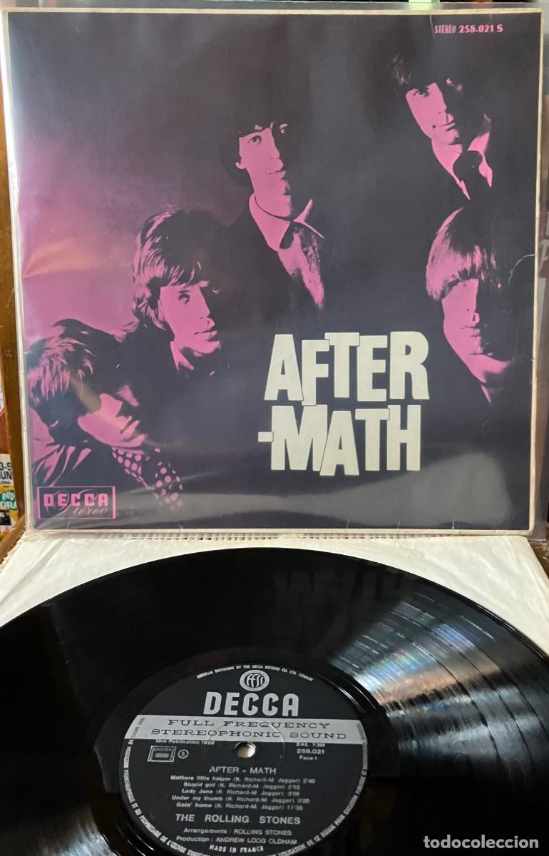 Discos de vinilo: ROLLING STONES - AFTERMATH, LP reedic France 1971