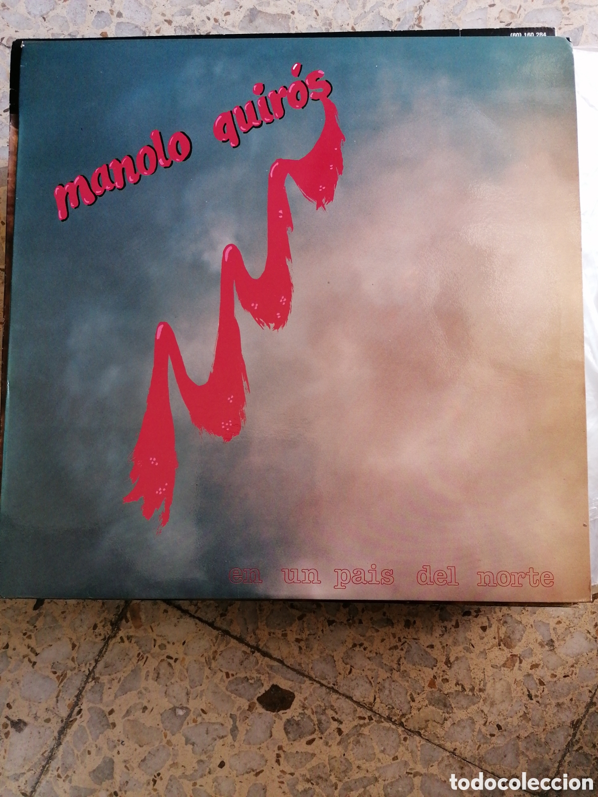 Discos de vinilo: LP MANOLO QUIROS EN UN PAIS DE NORTE 1986