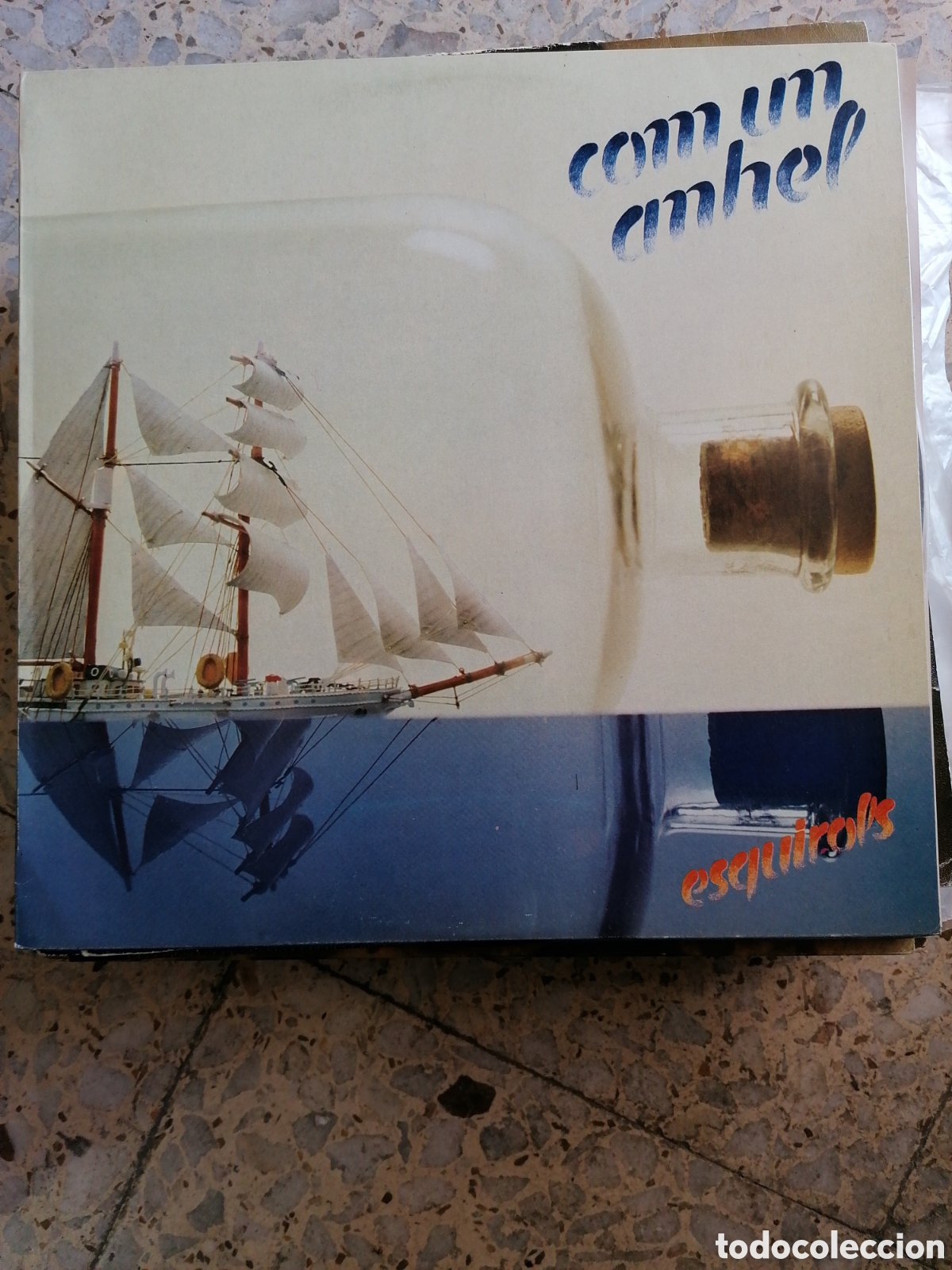 Discos de vinilo: LP ESQUIROLS COM UN ANHEL 1982 INSERT EX