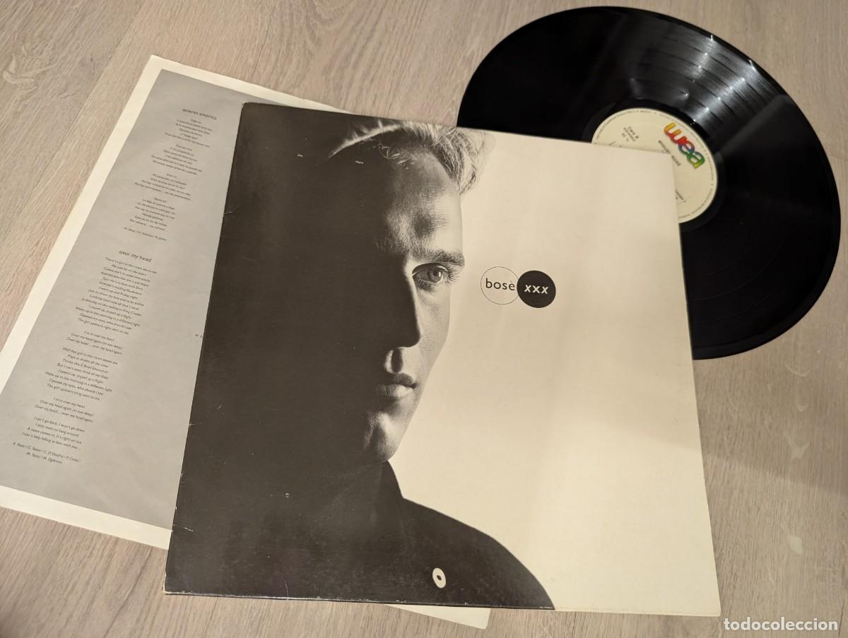 Discos de vinilo: MIGUEL BOSE - XXX ..LP DE 1987 - 1&ordf; EDICION ESPA&Ntilde;OLA CON LETRAS .2 42260- I - BUEN ESTADO