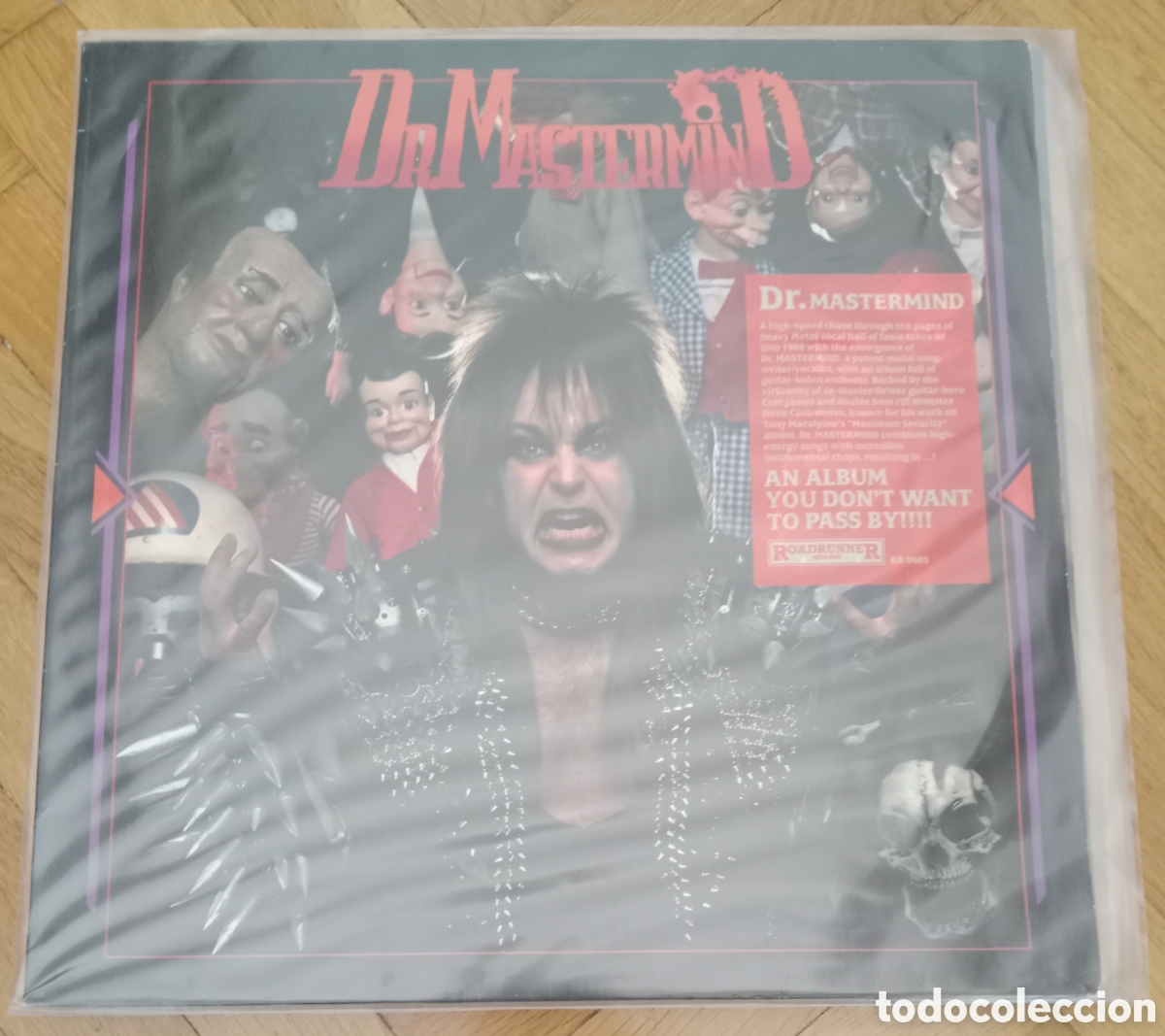 Discos de vinilo: Dr Mastermind - Dr Mastermind Lp europa 80s - Foto 1