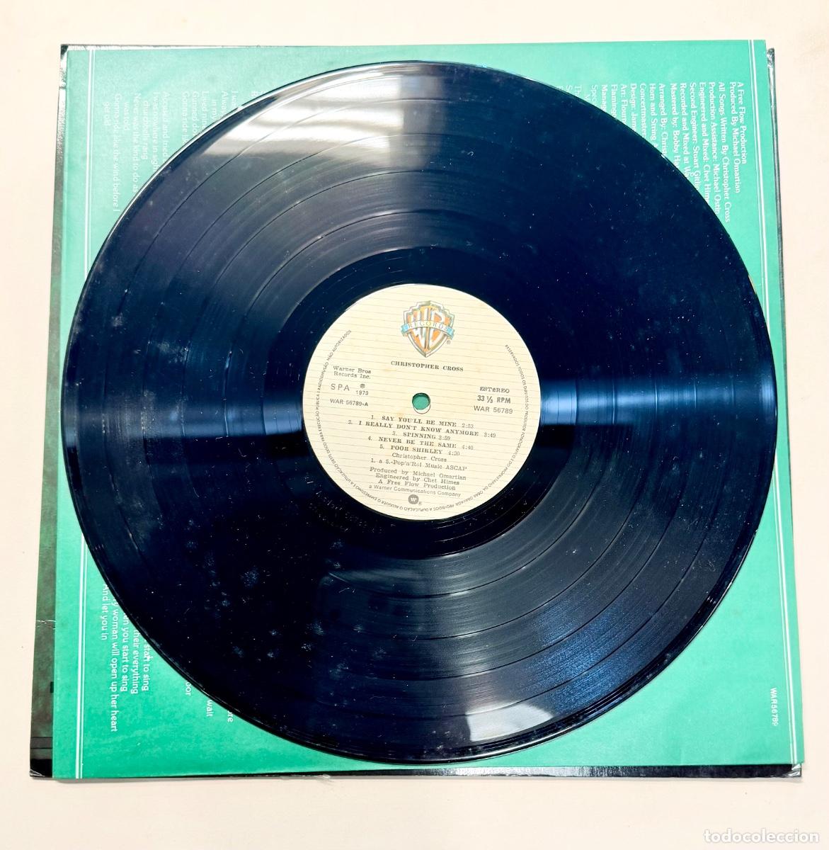 Discos de vinilo: Christopher Cross - Christopher Cross, a&ntilde;o 1979 - Foto 3
