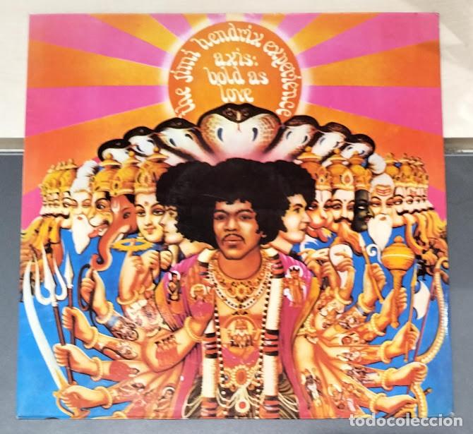 Discos de vinilo: The Jimi Hendrix Experience - Axis: Bold As Love - LP Polydor ref. 424 575-1. Ed. espa&ntilde;ola 1989.