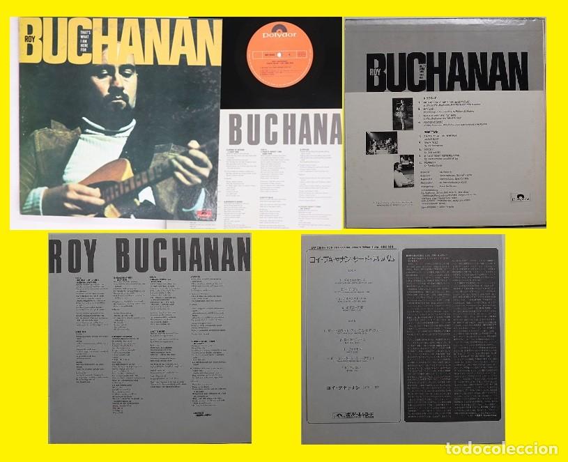 Discos de vinilo: ROY BUCHANAN - That's What I Am Here For 73 !! hey joe / KILLER FENDER GUITAR, ORG EDT US promo, EXc