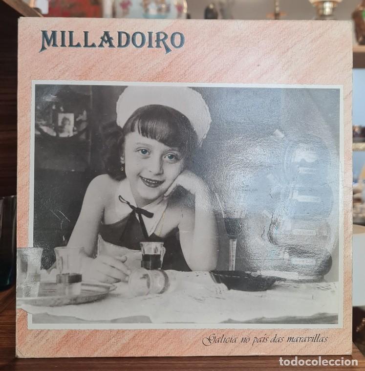 Discos de vinilo: Lp Milladoiro Galicia no Pa&iacute;s das Maravillas (CBS, 1986)