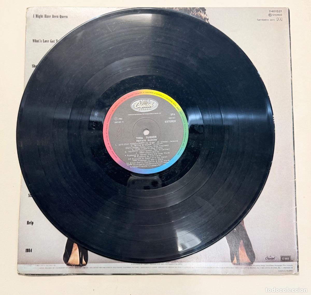 Discos de vinilo: Tina Turner - Private dancer - Foto 3