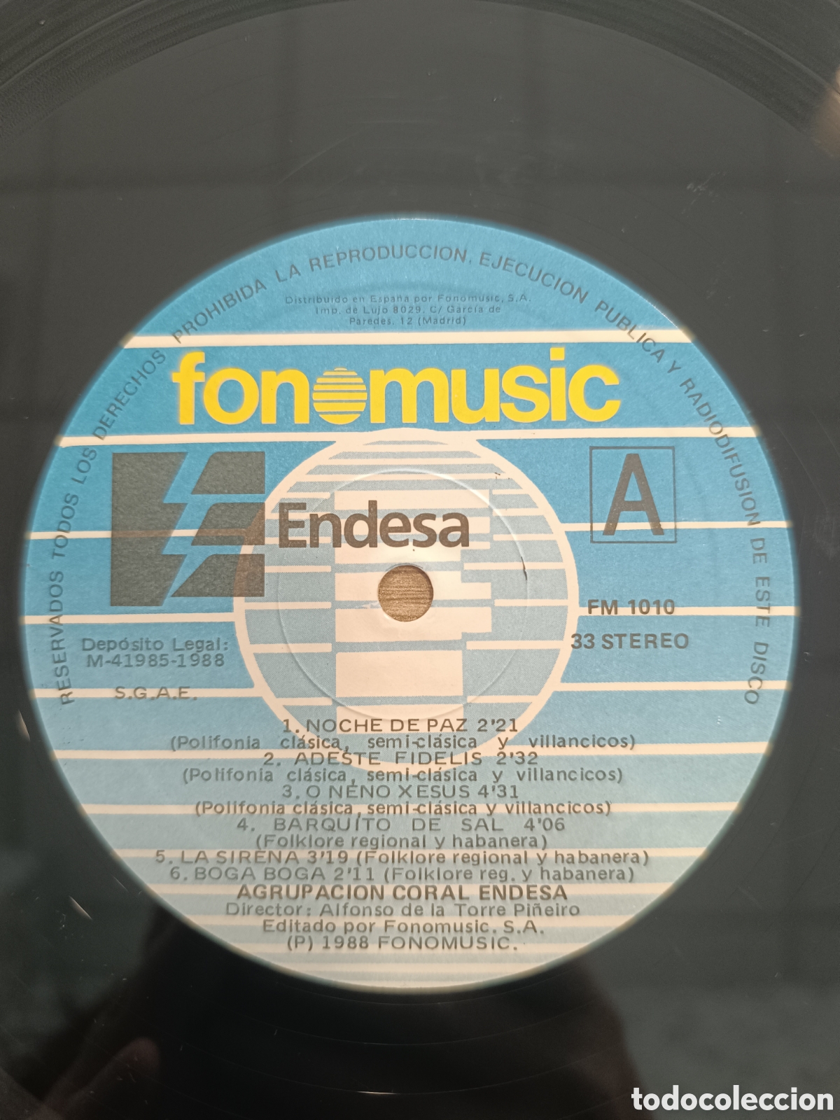 Discos de vinilo: Vinilo Agrupaci&oacute;n coral Endesa - Foto 3