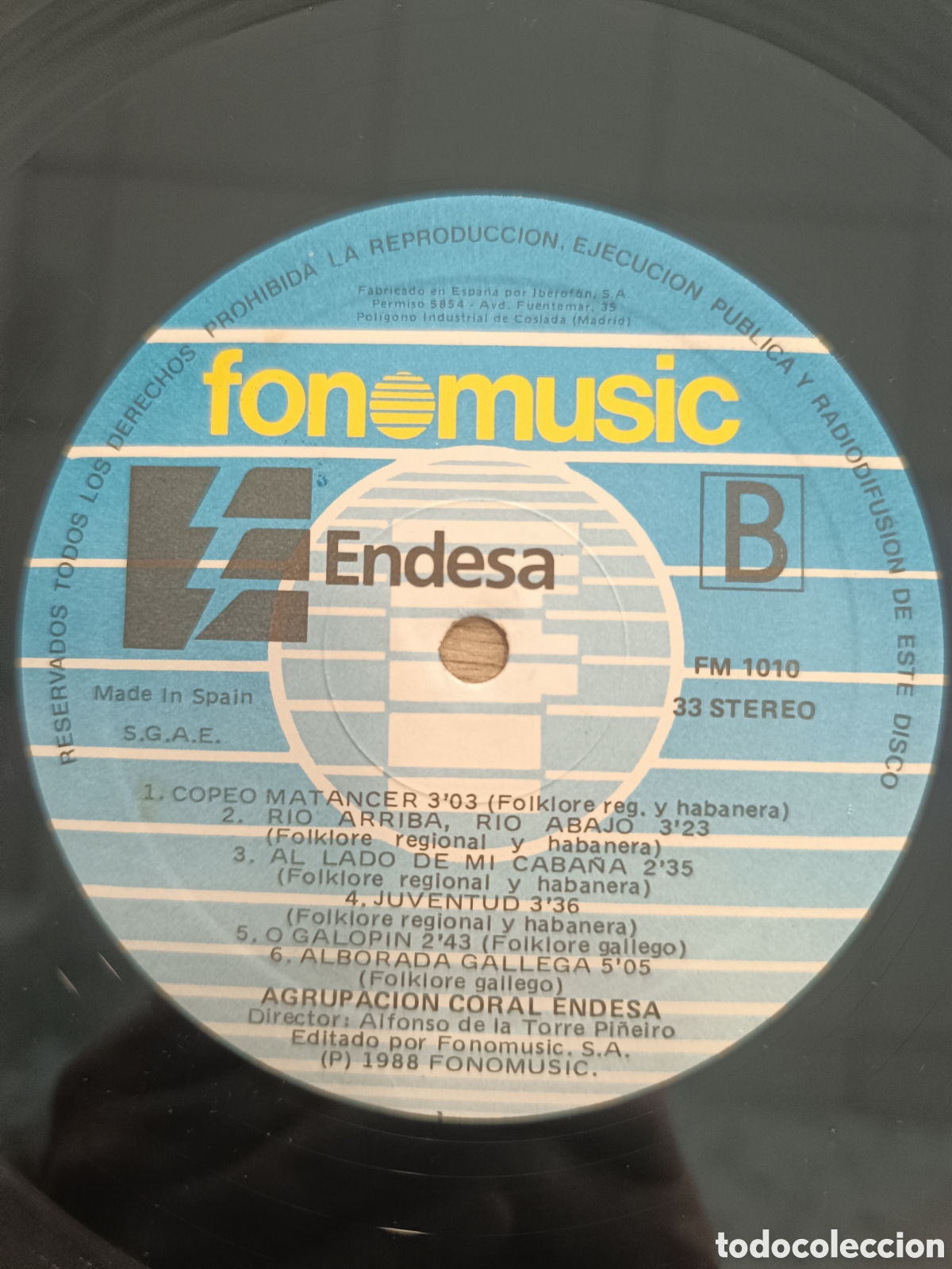 Discos de vinilo: Vinilo Agrupaci&oacute;n coral Endesa - Foto 4