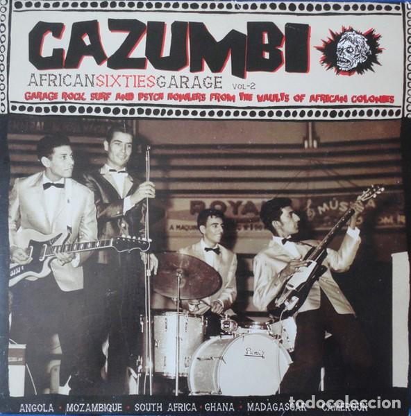Discos de vinilo: VARIOUS CAZUMBI AFRICAN SIXTIES GARAGE VOL.2 LP NUEVO