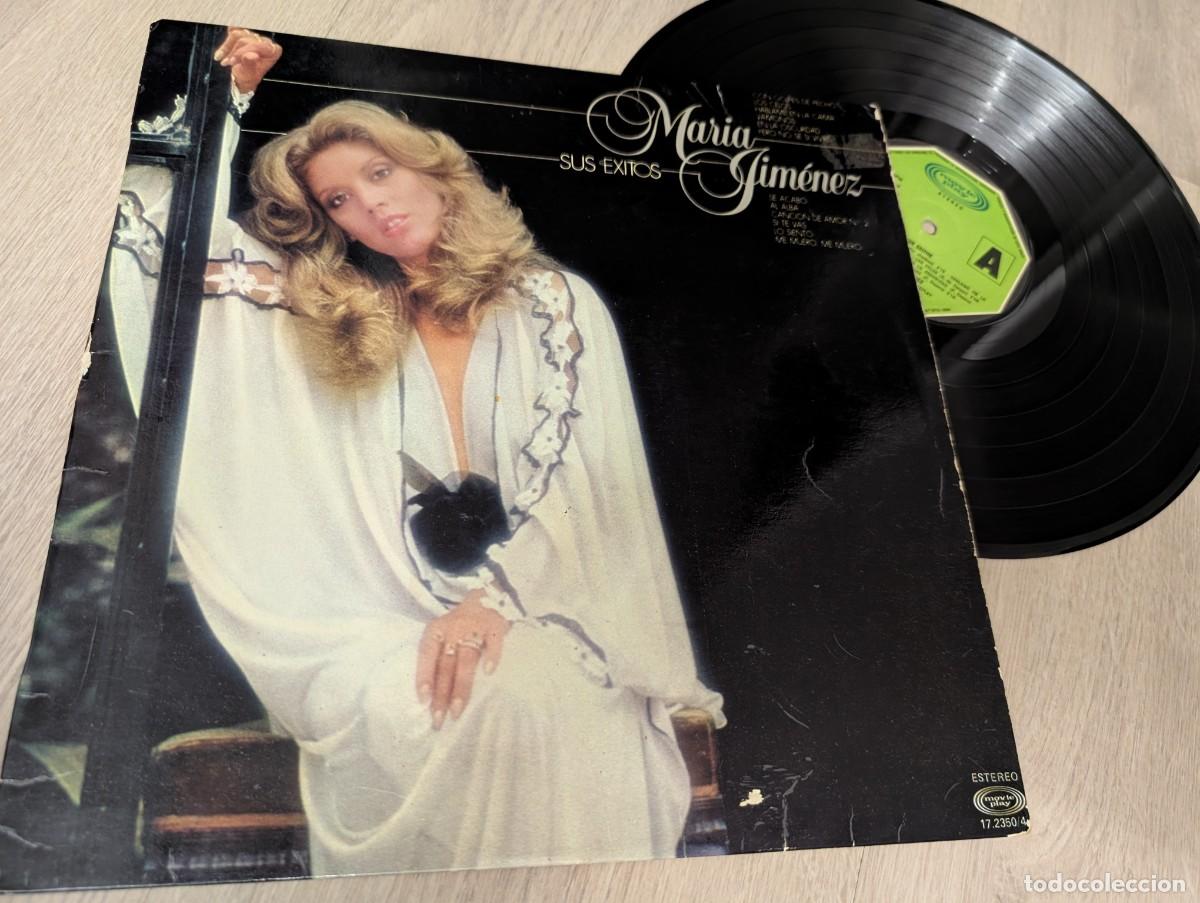 Discos de vinilo: MARIA JIMENEZ - SUS EXITOS ..LP DE MOVIEPLAY DE 1980 - 12 GRANDES EXITOS .
