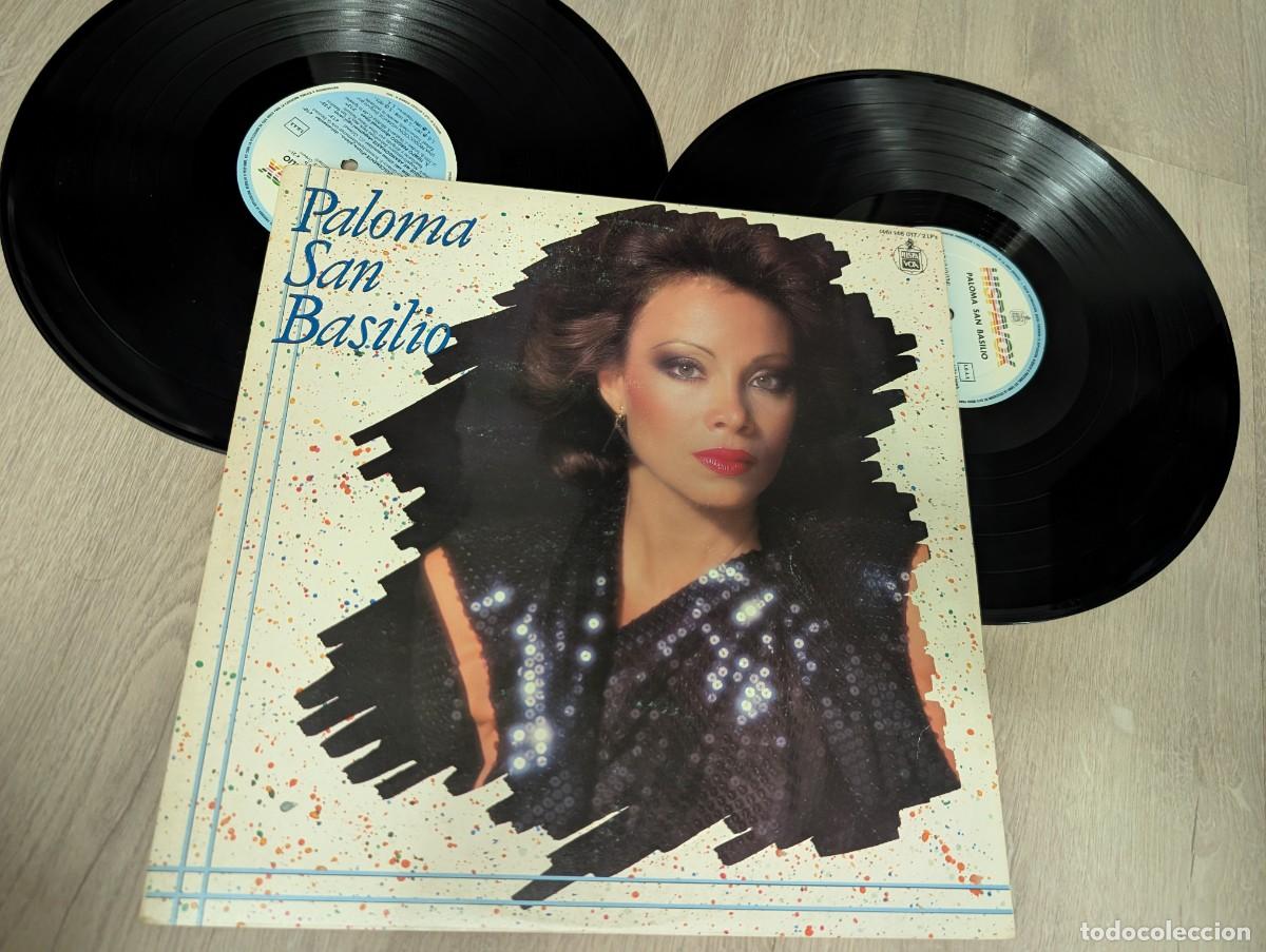 Discos de vinilo: PALOMA SAN BASILIO - SUS GRANDES EXITOS .. 2LP&acute;S - CARPETA ABIERTA - 1984 .. 20 GRANDES EXITOS