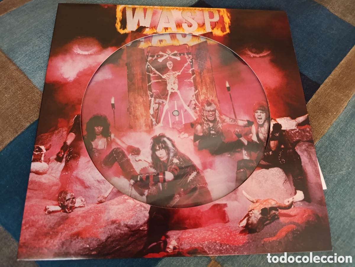 Discos de vinilo: W.A.S.P primer lp 1984 vinilo picture disc