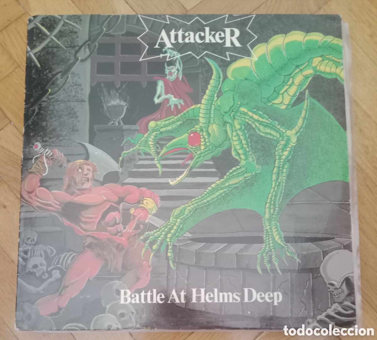 Discos de vinilo: Attacker - Battle at Helms Deep LP EEUU 80s