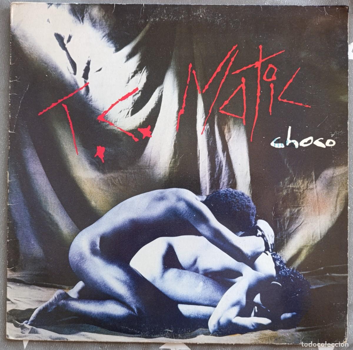 Discos de vinilo: T.C. MATIC - CHOCO LP 1983 1&ordf; EDICION BENELUX INCLUYENDO ENCARTE NEW WAVE SYNTH POP