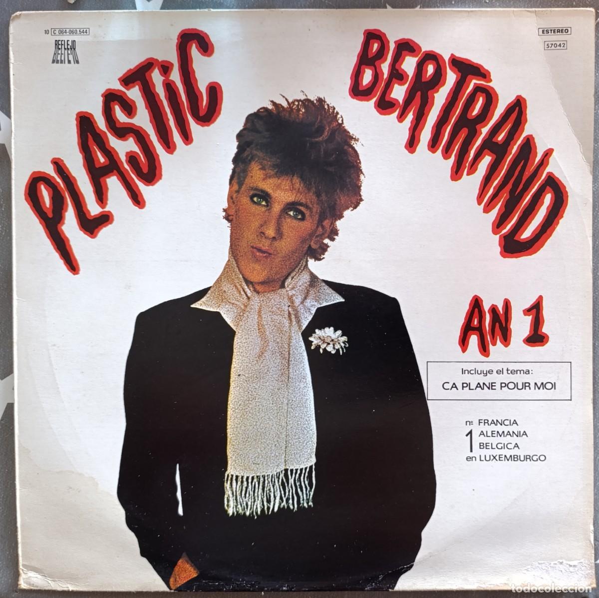 Discos de vinilo: PLASTIC BERTRAND &lrm;&ndash; AN 1 LP 1978 1&ordf; EDICION ESPA&Ntilde;OLA DE SU DISCO DEBUT INCLUYENDO CA PLANE POUR ME