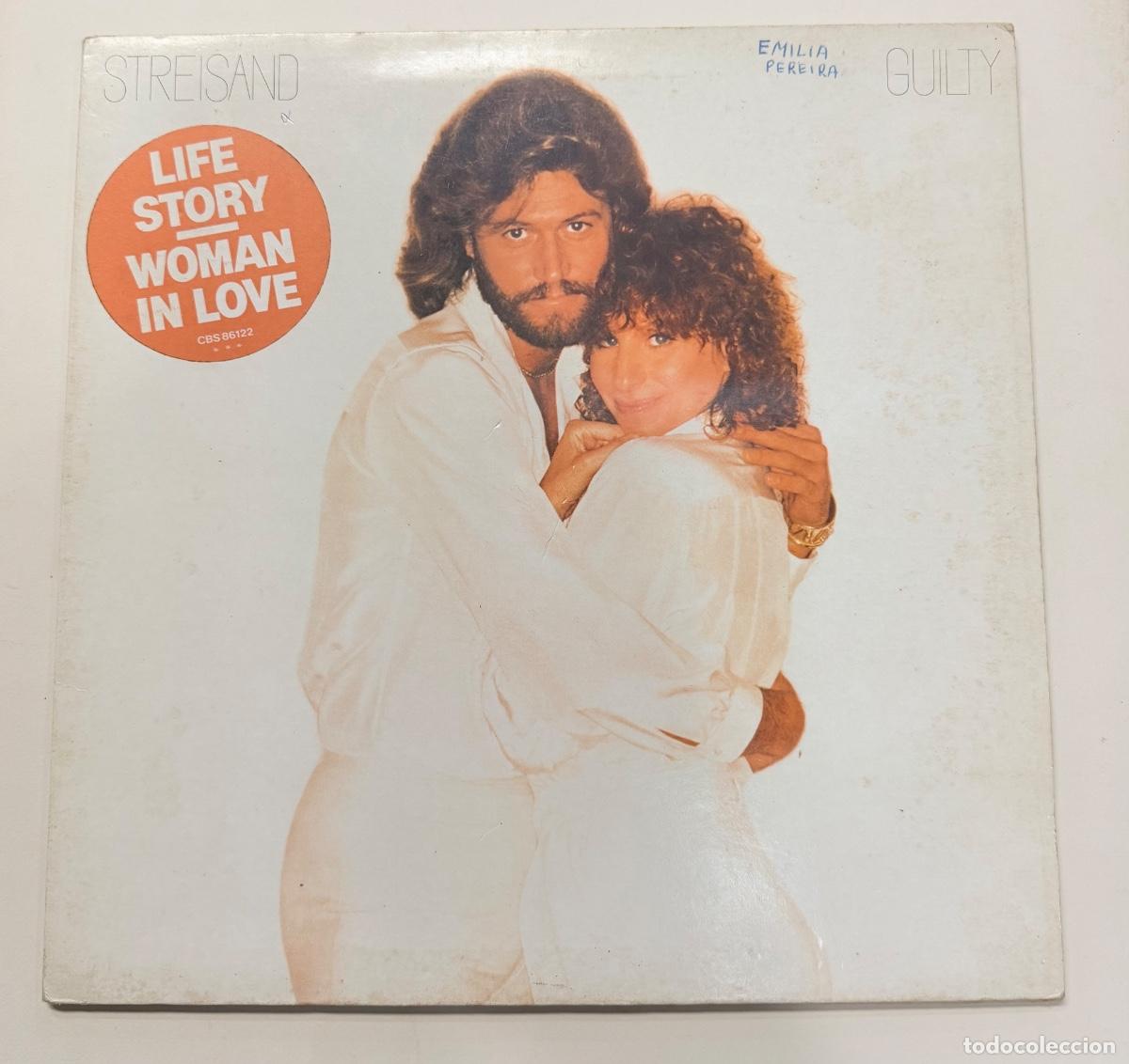 Discos de vinilo: Barbra Streisand - Guilty, a&ntilde;o 1980.