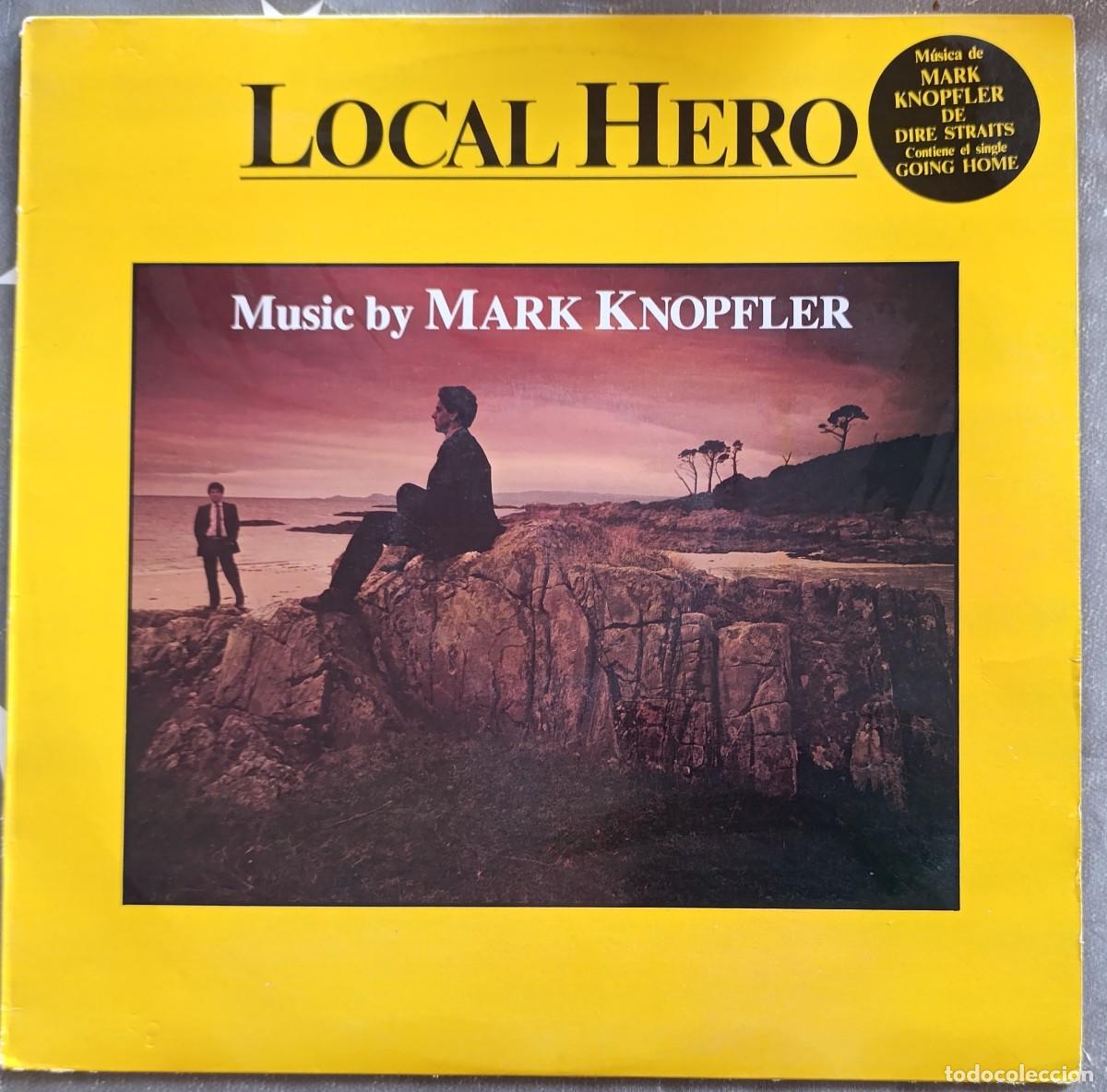 Discos de vinilo: MARK KNOPFLER &ndash; LOCAL HERO LP 1983 CON ENCARTE IMPRESO 1&ordf; EDICION ESPA&Ntilde;OLA -DIRE STRAITS