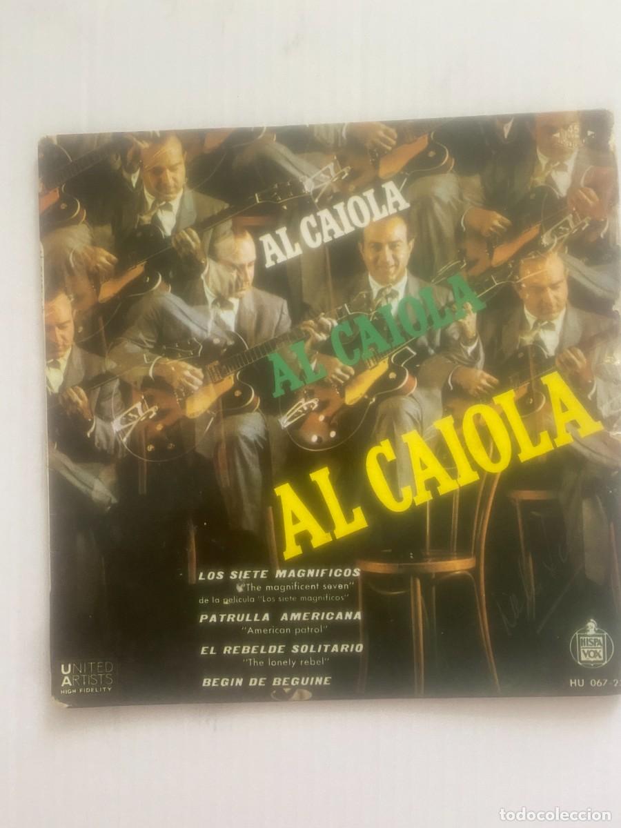 Discos de vinilo: SINGLE AL CAIOLA - LOS SIETE MAGNIFICOS... - Foto 1