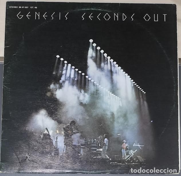 Discos de vinilo: Genesis - Seconds Out - 2LP Charisma ref. 66 41 697. Ed. espa&ntilde;ola 1977.