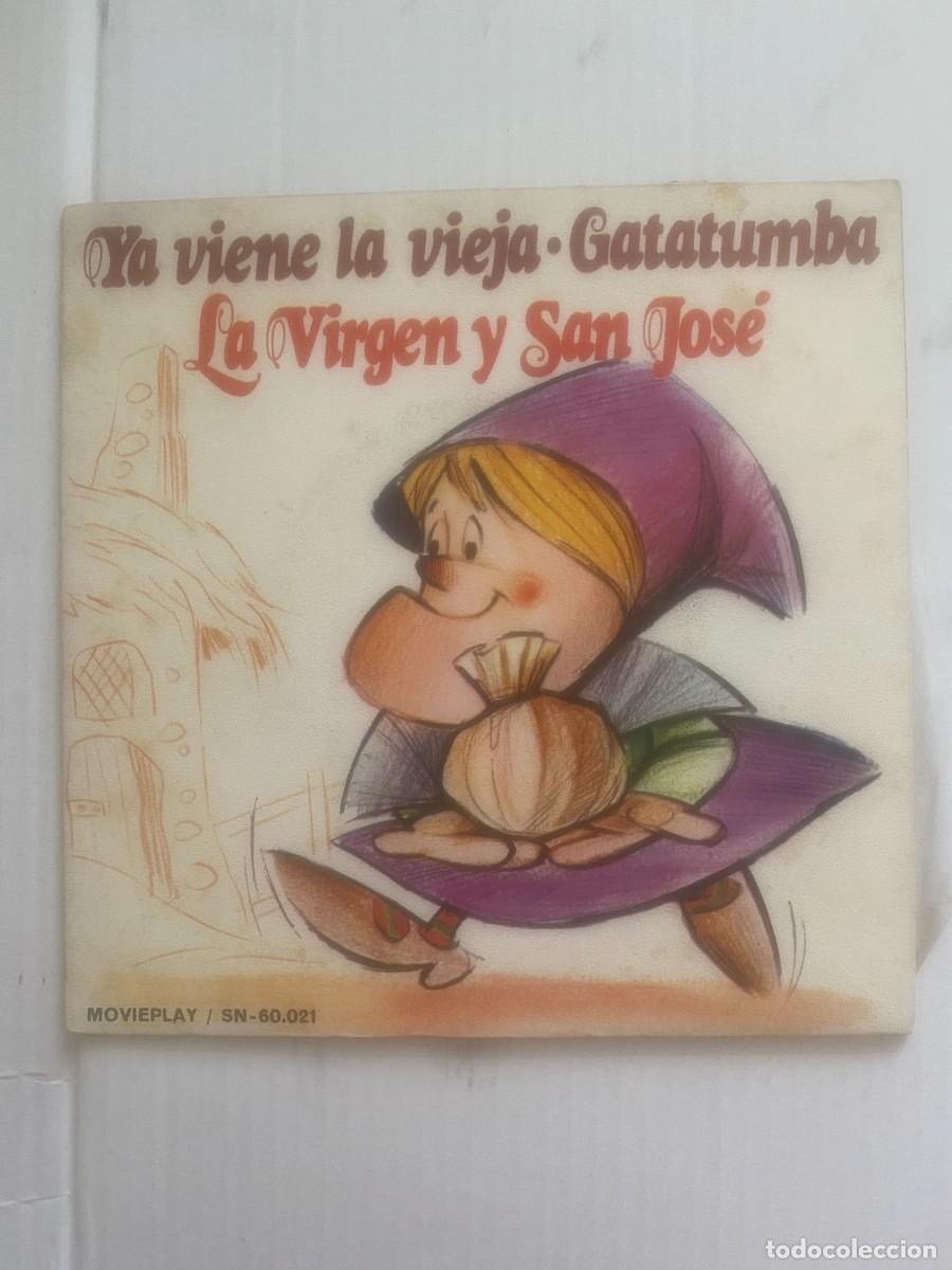 Discos de vinilo: SINGLE - ORFEON INFANTIL DE ESPA&Ntilde;A - YA VIENE LA VIEJA...
