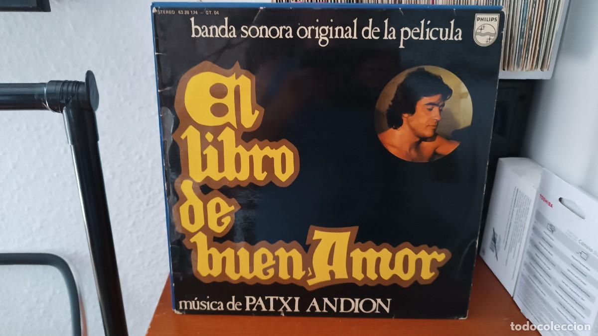 Discos de vinilo: D) Patxi Andi&oacute;n &rdquo;El libro de buen Amor&rdquo; banda sonora original - Lp a&ntilde;o 1975 - LEER DESCRIPCION