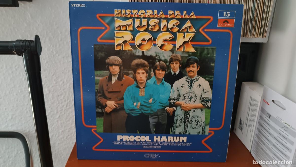 Discos de vinilo: D) Procol Harum &rdquo;Historia de la m&uacute;sica rock&rdquo; Lp a&ntilde;o 1982 - LEER DESCRIPCION