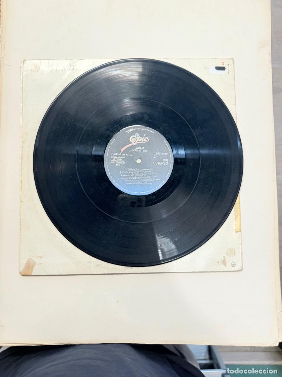 Discos de vinilo: Wham - Make it big a&ntilde;o 1984 - Foto 3