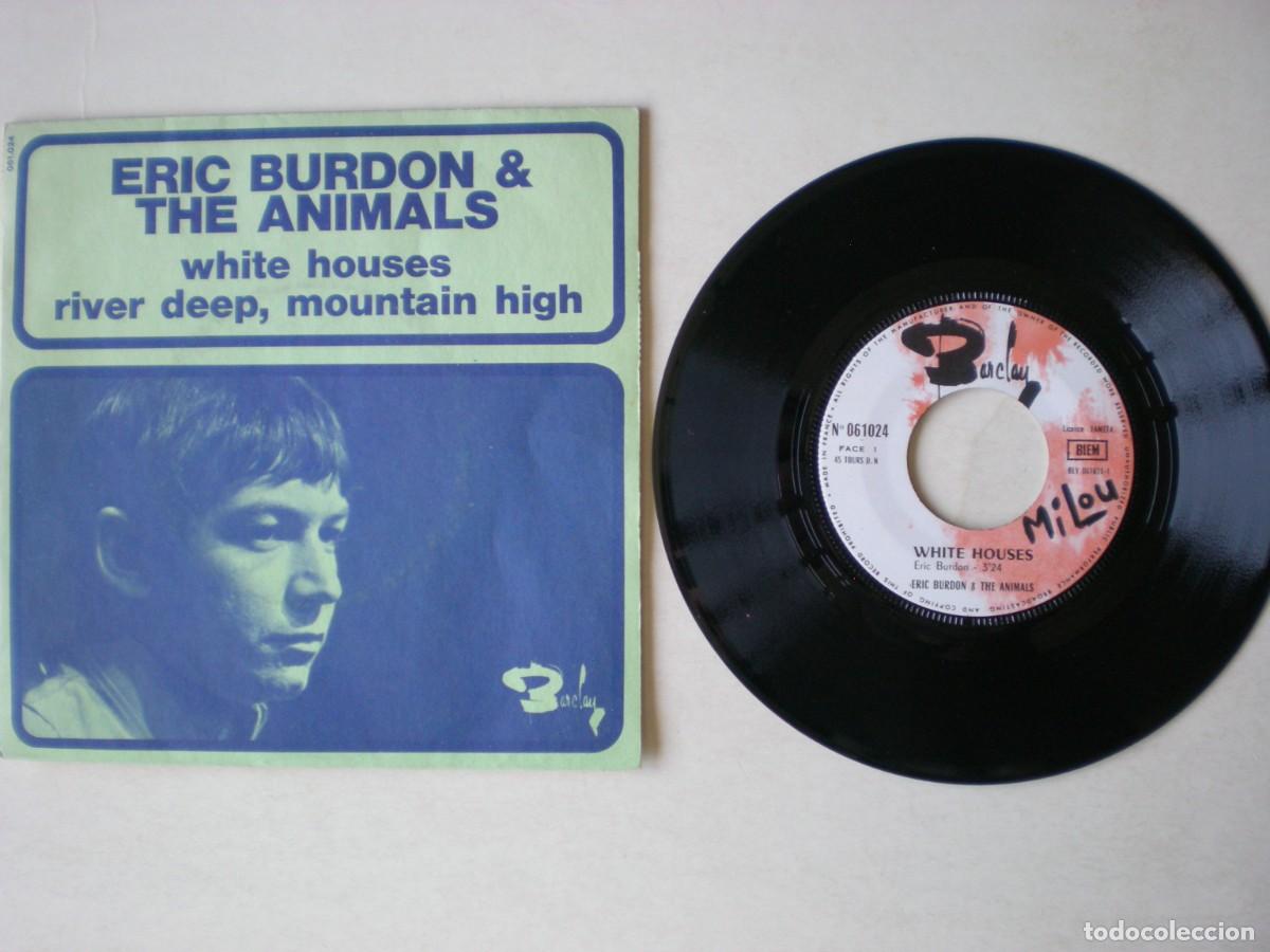 Discos de vinilo: ERIC BURDON & THE ANIMALS - WHITE HOUSES + 1 - BARCLAY 061024 - EDITADO EN FRANCIA