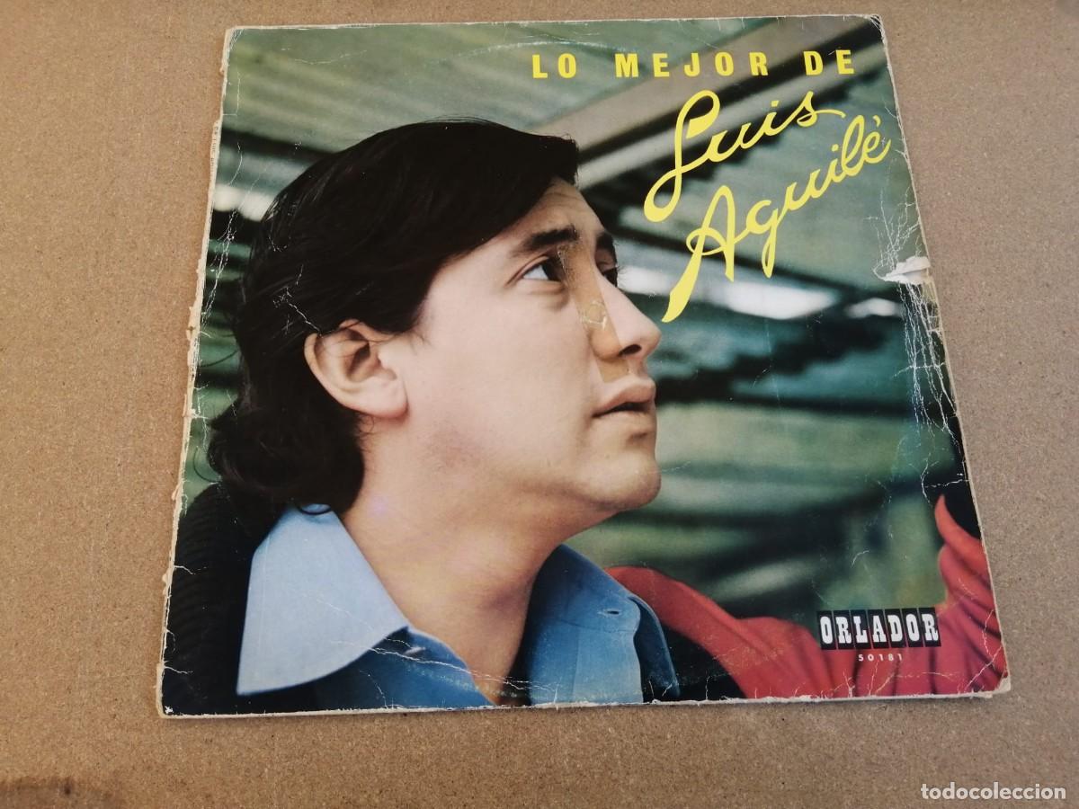Discos de vinilo: DISCO LP. LO MEJOR DE LUIS AGUILE