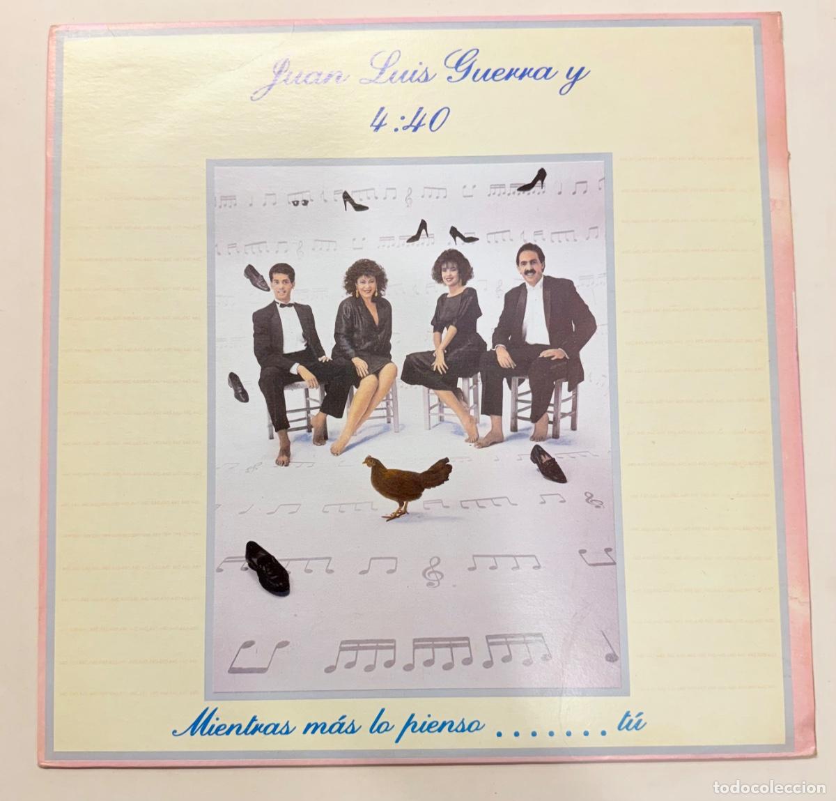 Discos de vinilo: Juan Luis Guerra y 4:40 - mientras mas lo pienso ..... tu