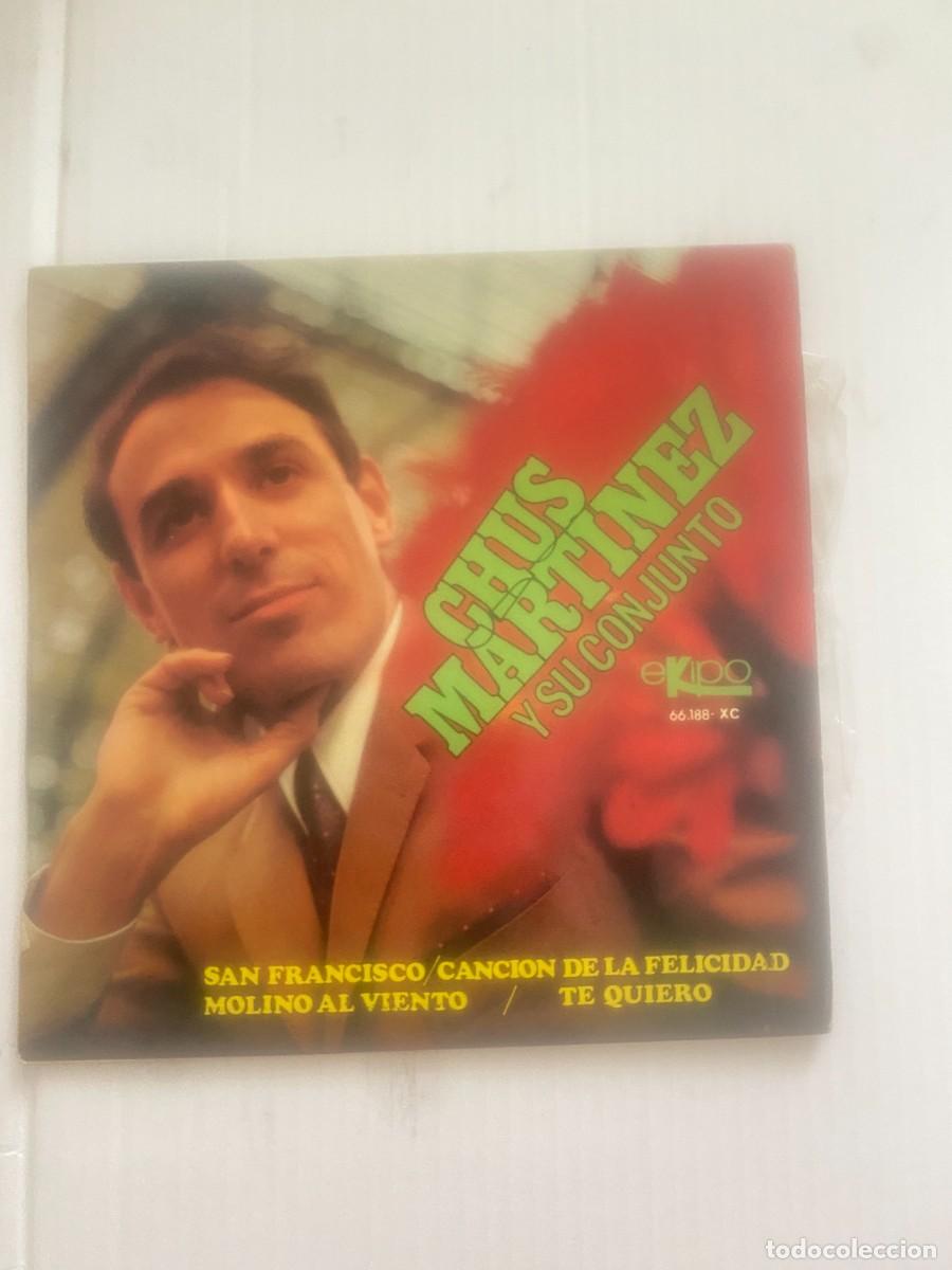 Discos de vinilo: SINGLE - CHUS MARTINEZ Y SU CONJUNTO - SAN FRANCISCO... - Foto 1