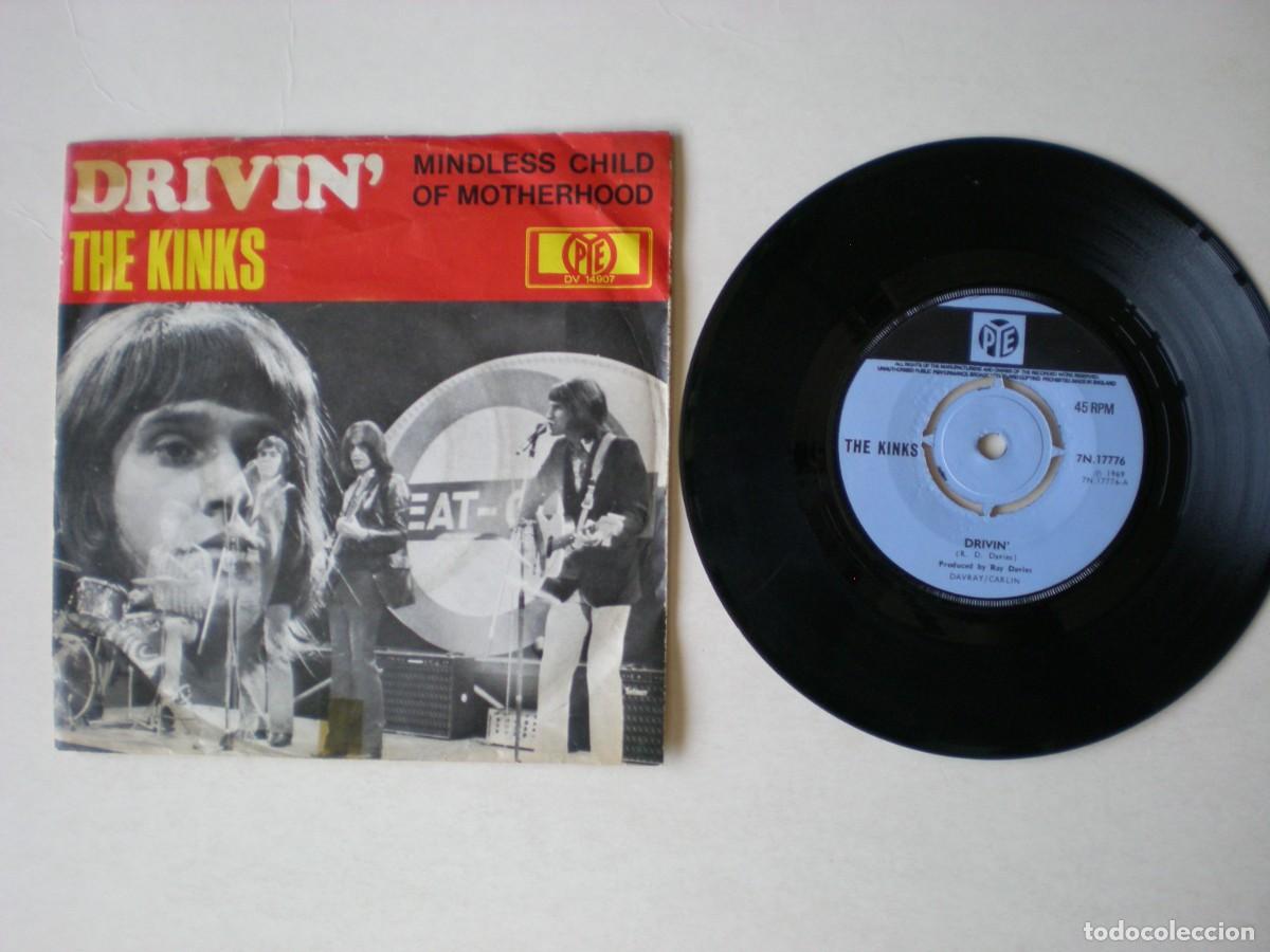 Discos de vinilo: THE KINKS - DRIVIN' + 1 - 7N 17776 - PYE GRAN BRETA&Ntilde;A - CON PORTADA ALEMANA MISMAS CANCIONES