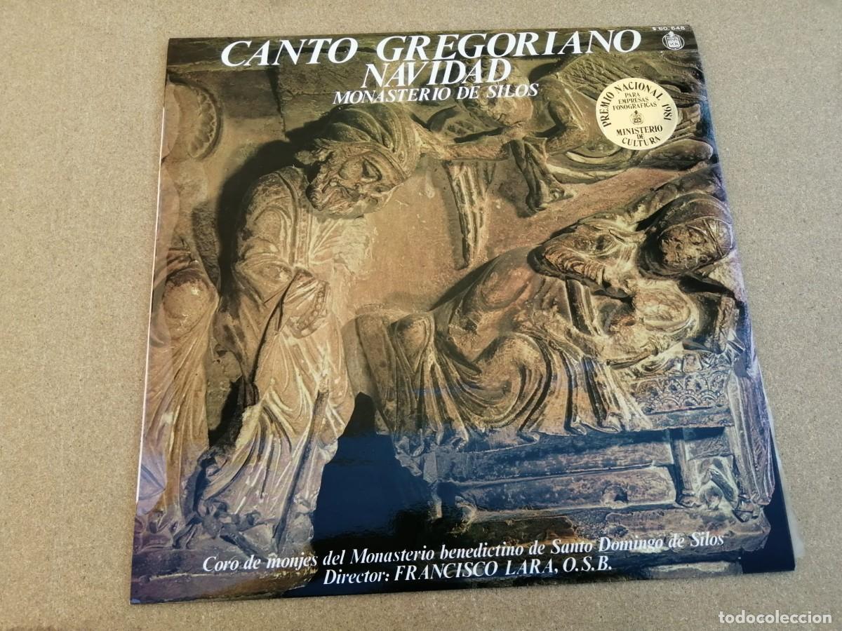 Discos de vinilo: DISCO LP. CANTO GREGORIANO. NAVIDAD, MONASTERIO DE SILOS